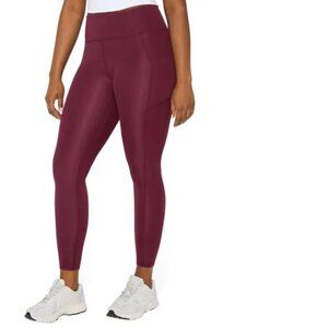 Fabletics Burgundy Leggings